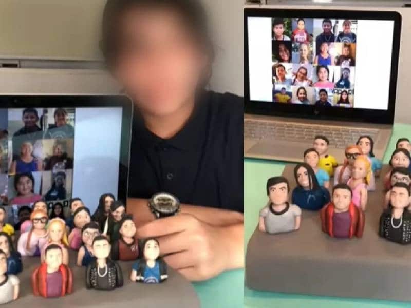 Niño crea figuras de plastilina en honor a los estudiantes fallecidos en el tiroteo de EU