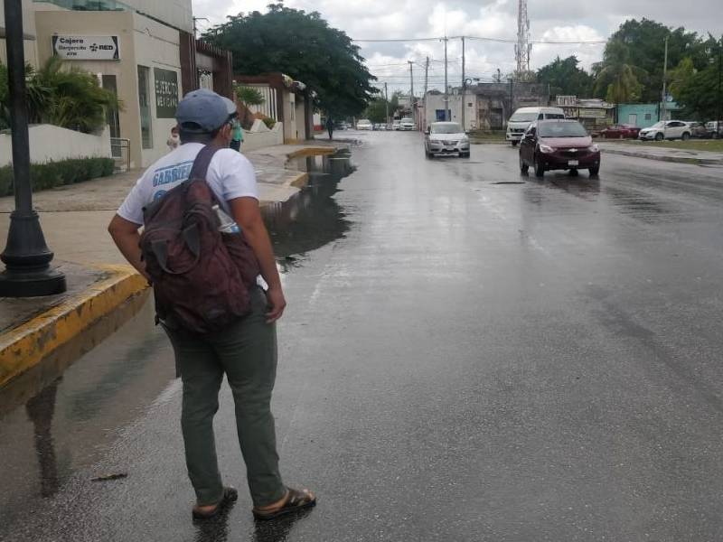 Sábado de lluvias aisladas en Campeche
