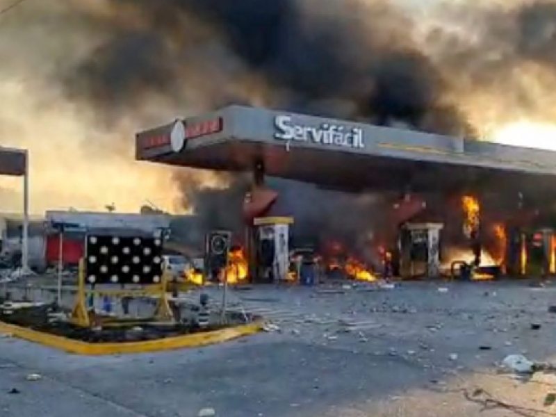 Reportan explosión en gasolinera de Tula; reportan heridos