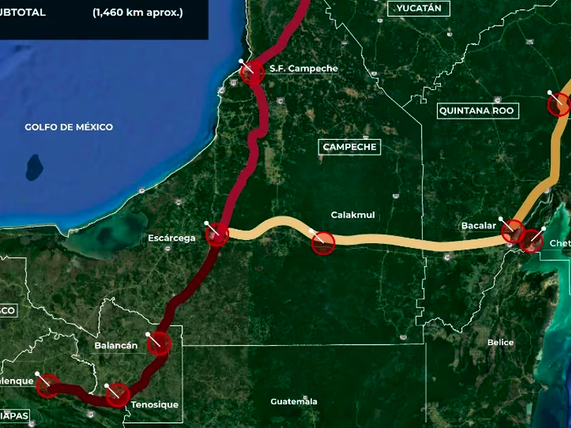 Expropiará Gobierno 8 inmuebles en Campeche y Q. Roo por Tren Maya