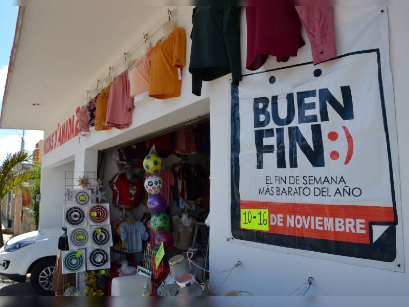 Comerciantes esperan buenos resultados en el “Buen Fin”