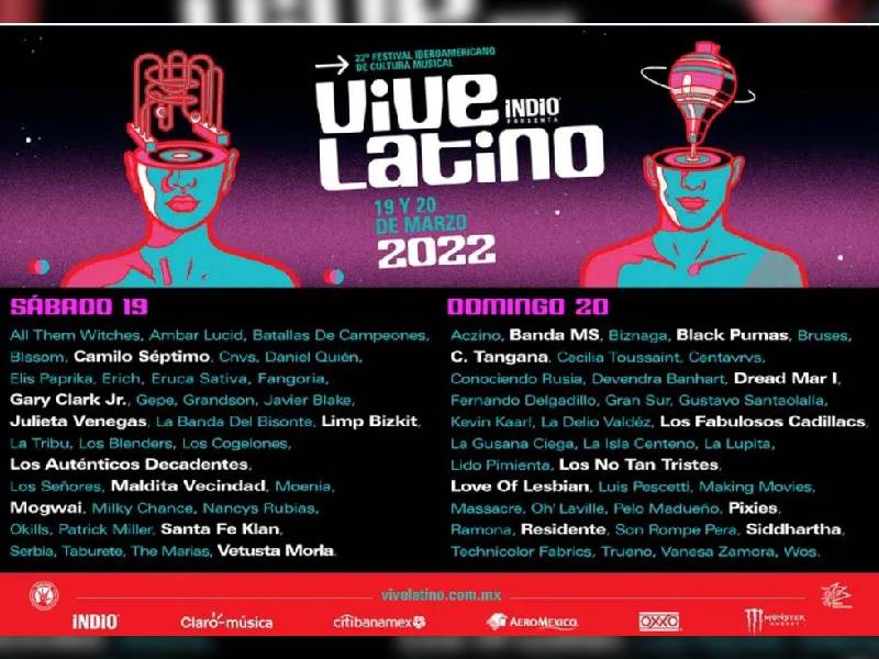 Conoce las bandas que se presentarán en el Vive Latino