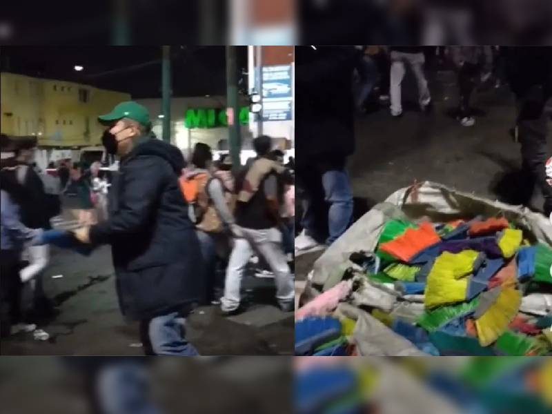 Video: Venden escobas para barrer la basura de la basílica