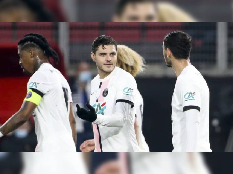 Icardi salva al PSG de la derrota, primera expulsión de Sergio Ramos