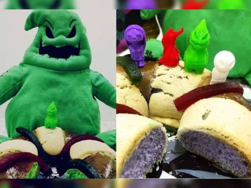 Crean Rosca de Reyes inspirada en películas de Tim Burton