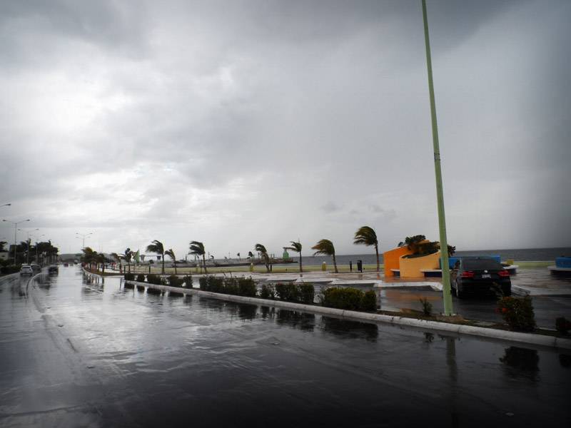 Se esperan lluvias intensas para Campeche