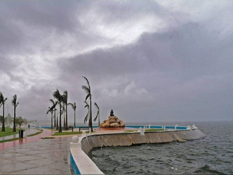 lluvias y chubascos en la Península de Yucatán