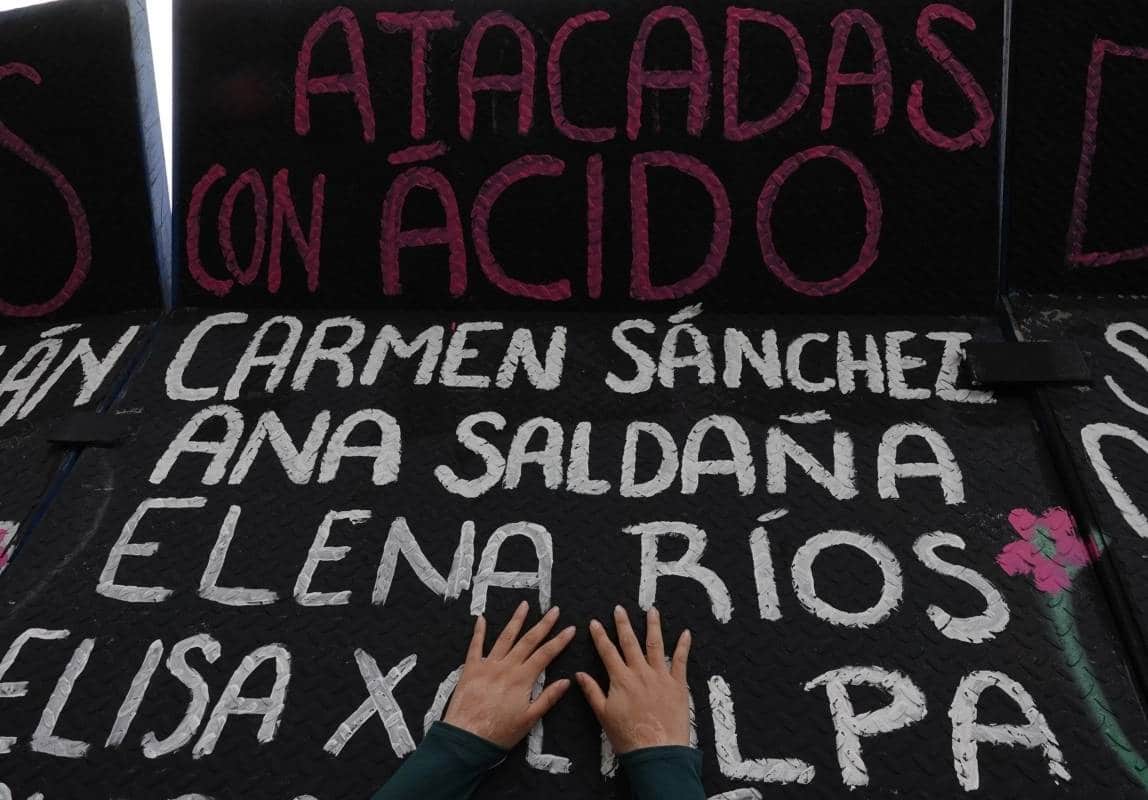 Impunes 94% de casos de ataques con ácido a mujeres, activistas