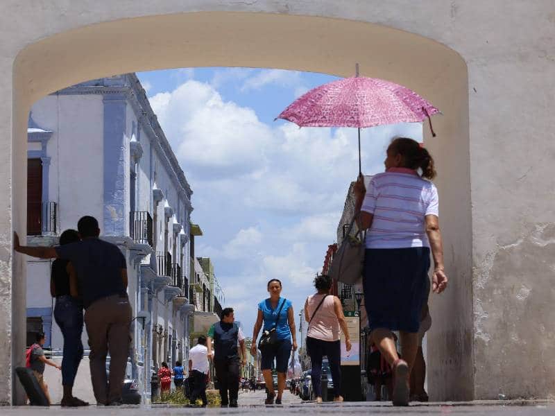 Campeche tendrá temperaturas de hasta 45°