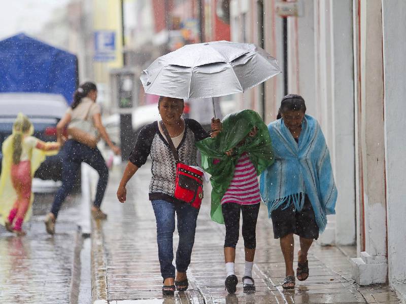 Se pronostica lluvias en Campeche