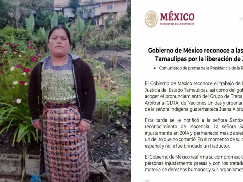 migrante encarcelada