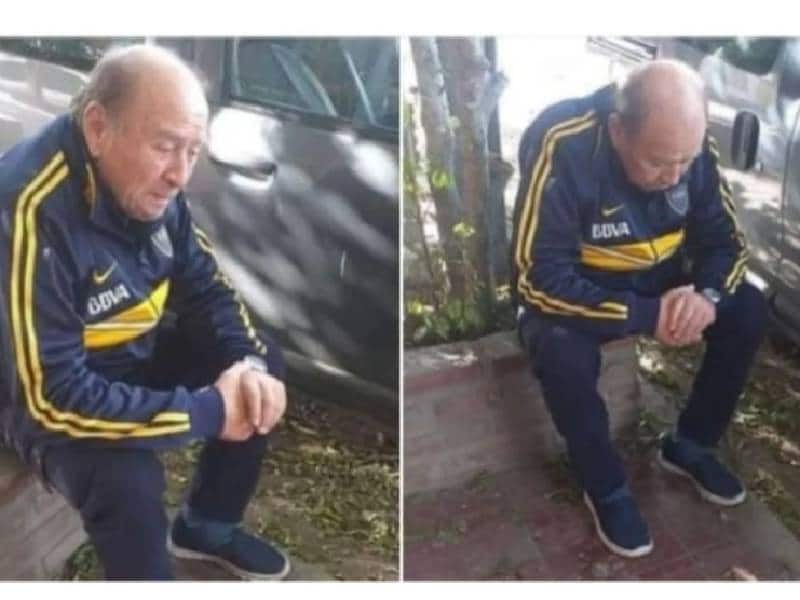 Abuelito hincha del Boca va por primera vez al estadio; le vendieron boletos falsos