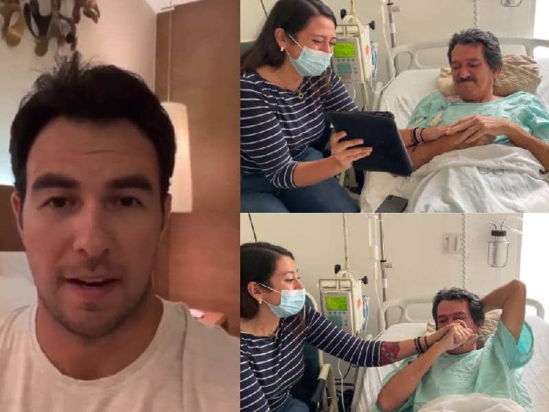 El increíble gesto de Checo Pérez para un fan con cáncer y su hija