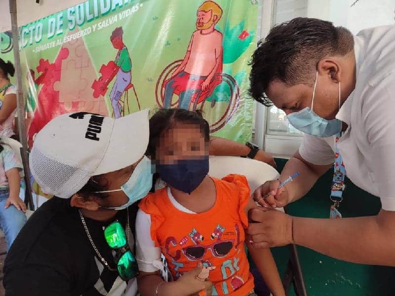 Inicia IMSS Campeche con vacunación contra COVID-19 a menores de 5 a 11 años