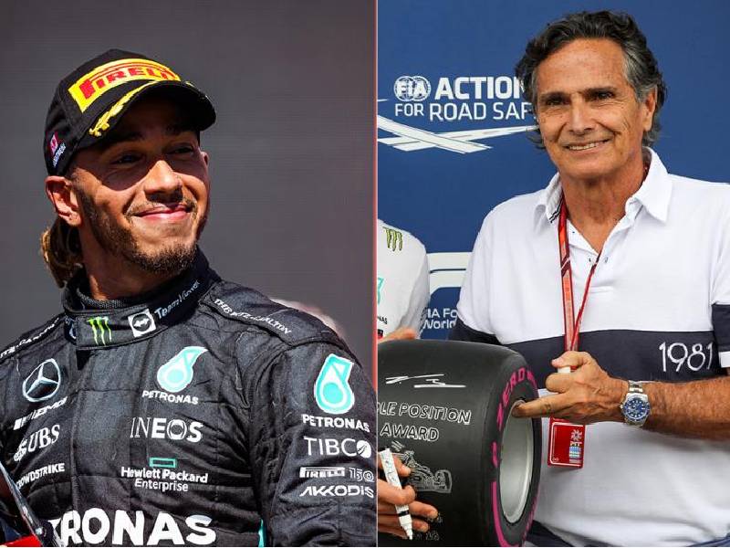 Tunden en redes a Nelson Piquet por llamar “negro” a Lewis Hamilton