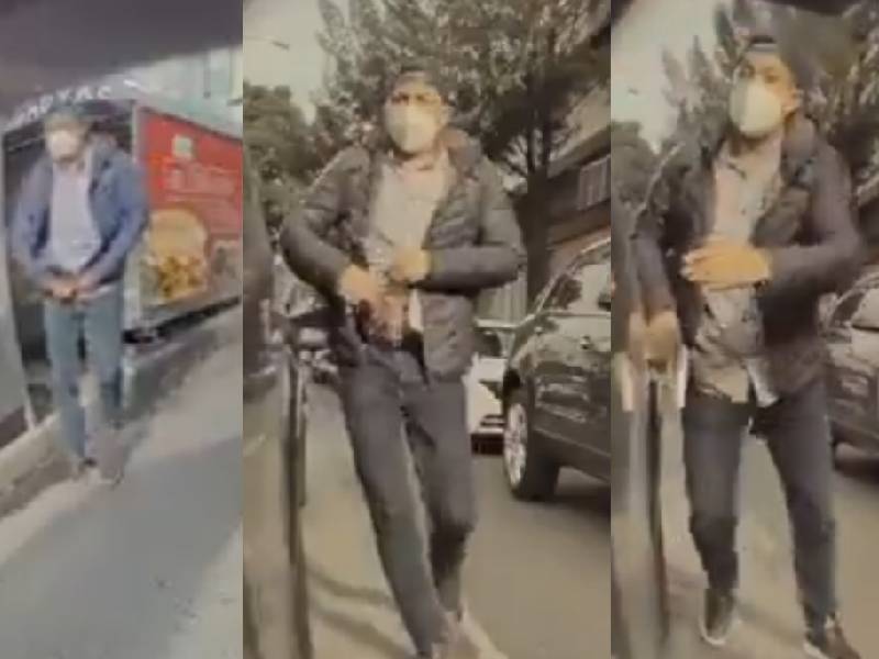 Video: Así captaron el asalto a un automovilista en Río Churubusco