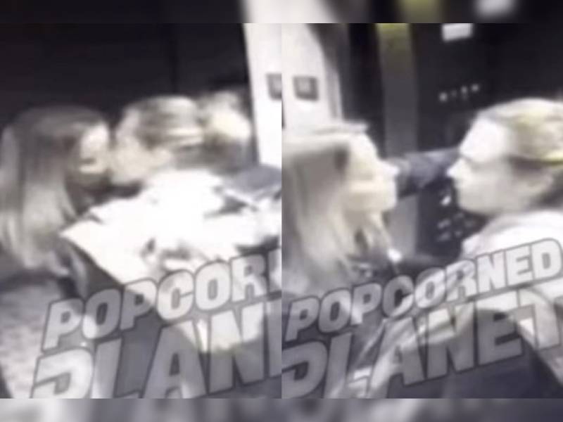 Captan a Amber Heard y Cara Delevingne besándose en un ascensor