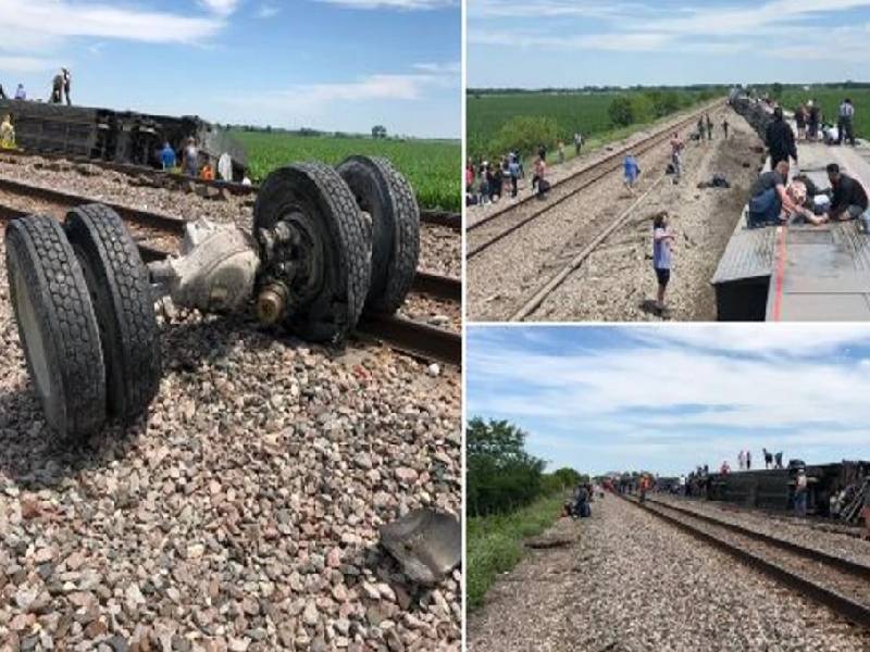 Descarrila tren en Missouri, Estados Unidos; hay varios heridos
