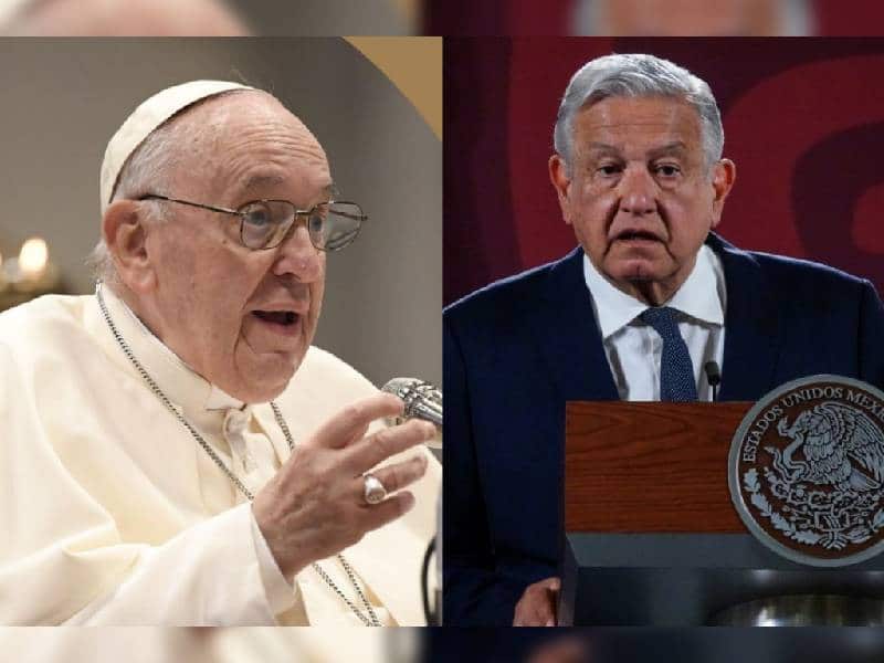 Coincide AMLO con el Papa; violencia no se resuelve con más violencia