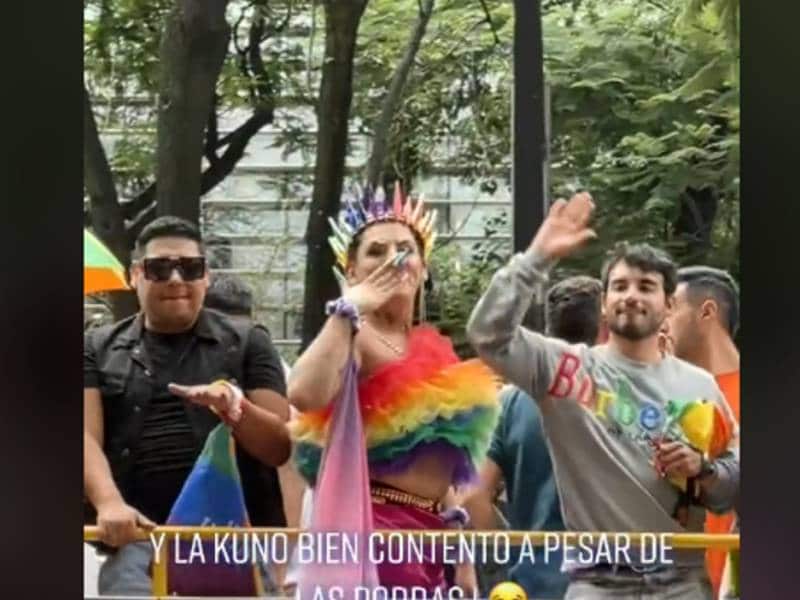 Kunno fue abucheado en la marcha LGBT+