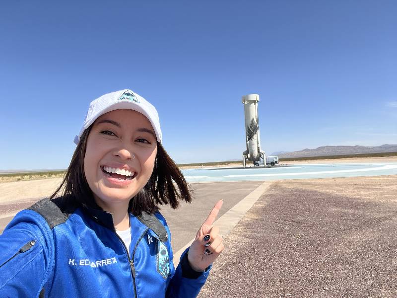 «El planeta tierra es la mejor vista de todas»: Katya Echzarreta tras la misión espacial de Blue Origin