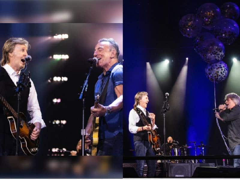 ¡Feliz Cumpleaños 80! Paul McCartney, Bruce Springsteen y Bon Jovi cantan en su último concierto de EU