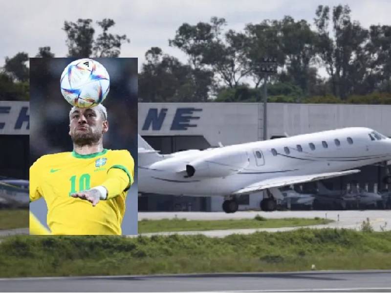 Avión de Neymar aterrizó de emergencia en el norte de Brasil