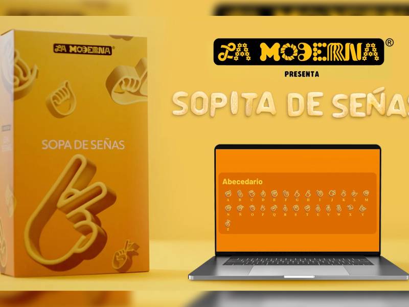 Marca de sopa crea traductor de la "Sopa de Señas"