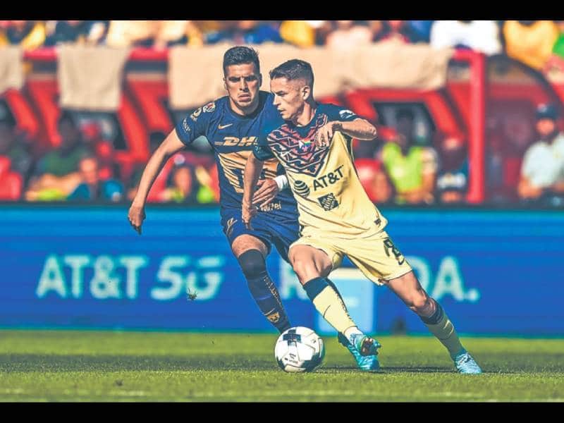 Pumas vence 3-1 a América en partido de pretemporada