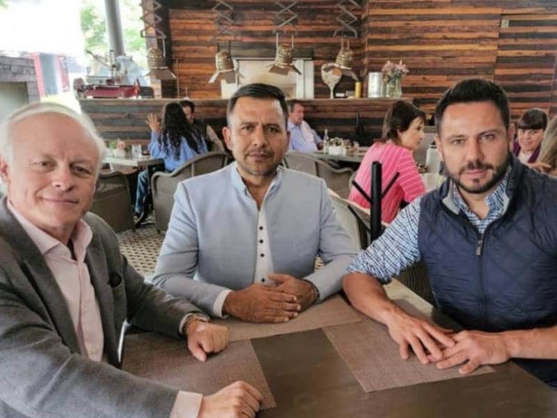 Se reúnen dirigentes locales del PRI, PAN y PRD en el Estado de México