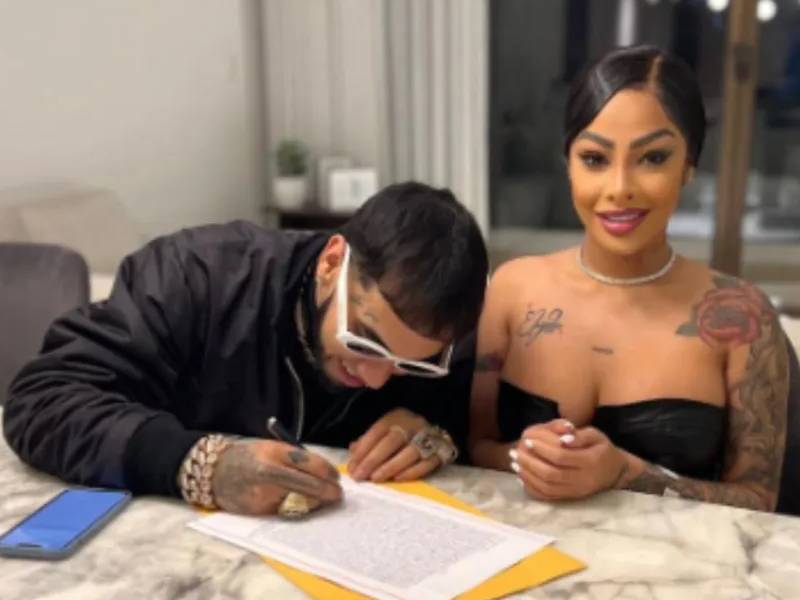 ¡Salud con 200 copas! Anuel AA y Yailin La Más Viral se casan