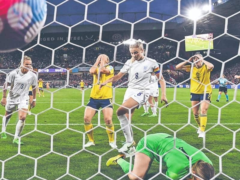 Inglaterra vence 4-0 a Suecia y accede a la final de la Eurocopa Femenil