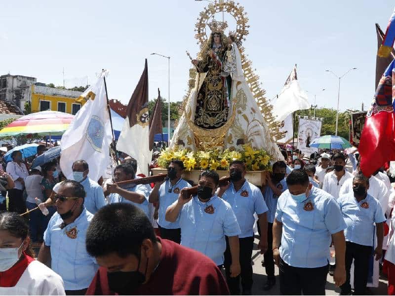 Carmelitas festejan a la Virgen del Carmen