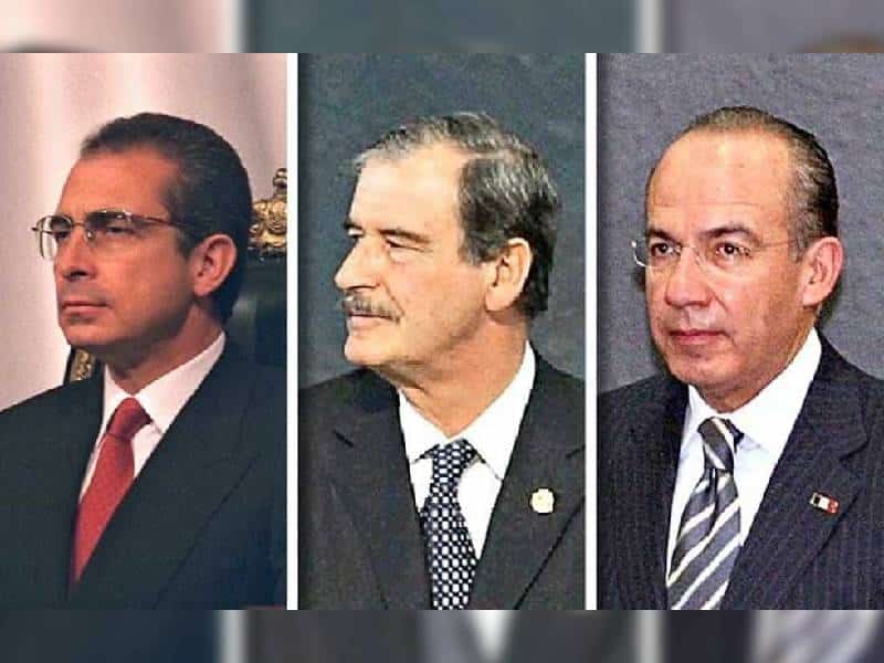 La UIF indaga tambien a Zedillo, Fox y Calderón