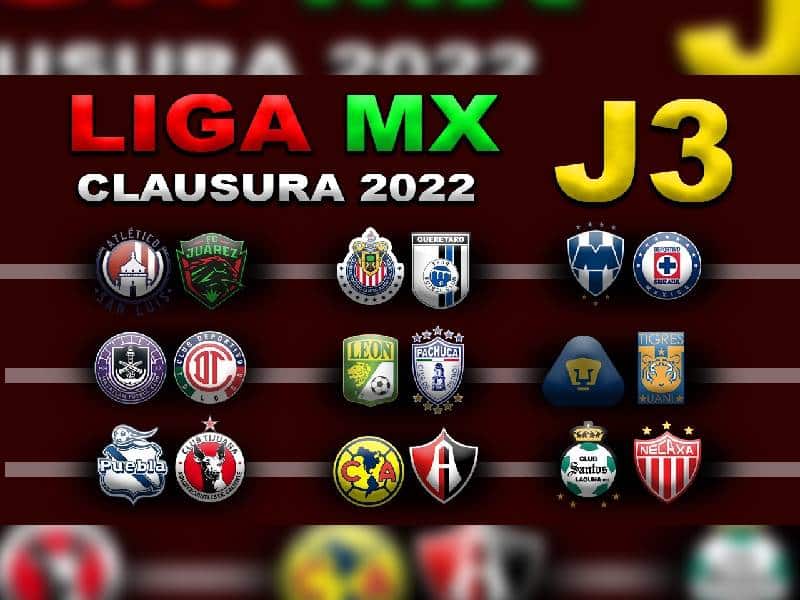 Liga MX: ¿Dónde y cuándo ver la jornada 3 del Apertura 2022?
