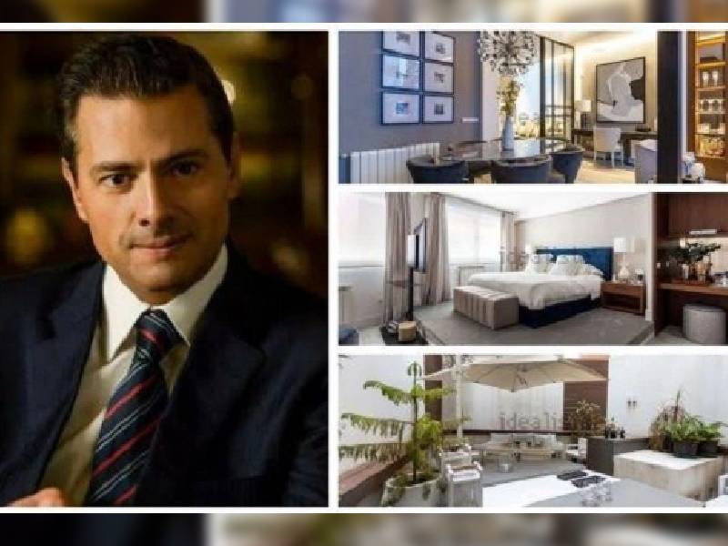 Peña Nieto pone a la venta su lujoso departamento en Madrid