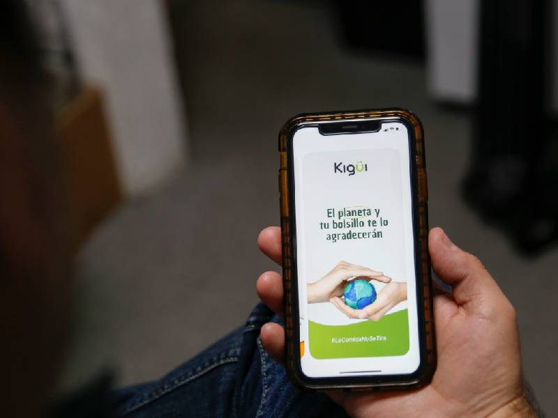 Kigüi, la app que hace posible ahorrar dinero y reducir el desperdicio de alimentos