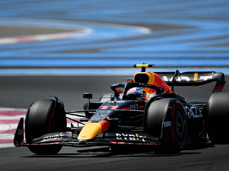 Checo Pérez sexto el P1 de GP de Francia