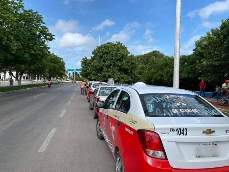 taxistas caravana