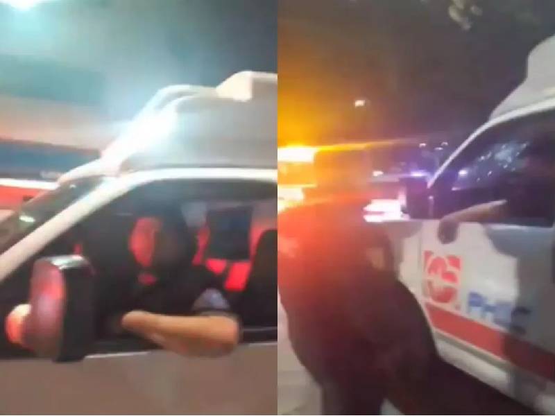 Video. Estas secuestrando a una ciudadana; denuncian ambulancia “patito”