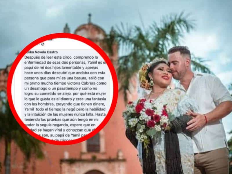 Sesión de fotos en Yucatán desara polémica de infidelidad