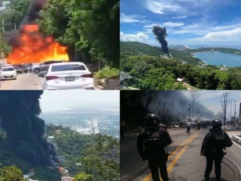 Explota pipa de combustible en Acapulco; hay un muerto