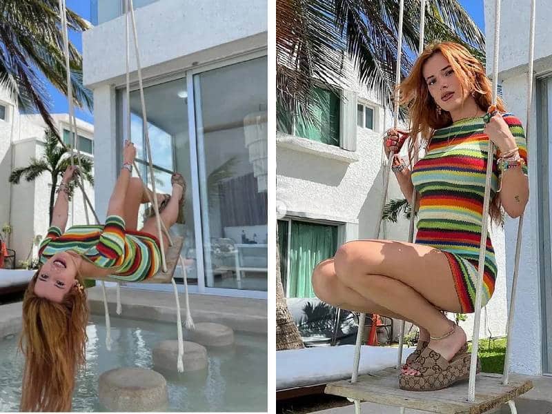 Bella Thorne se luce en Cancún