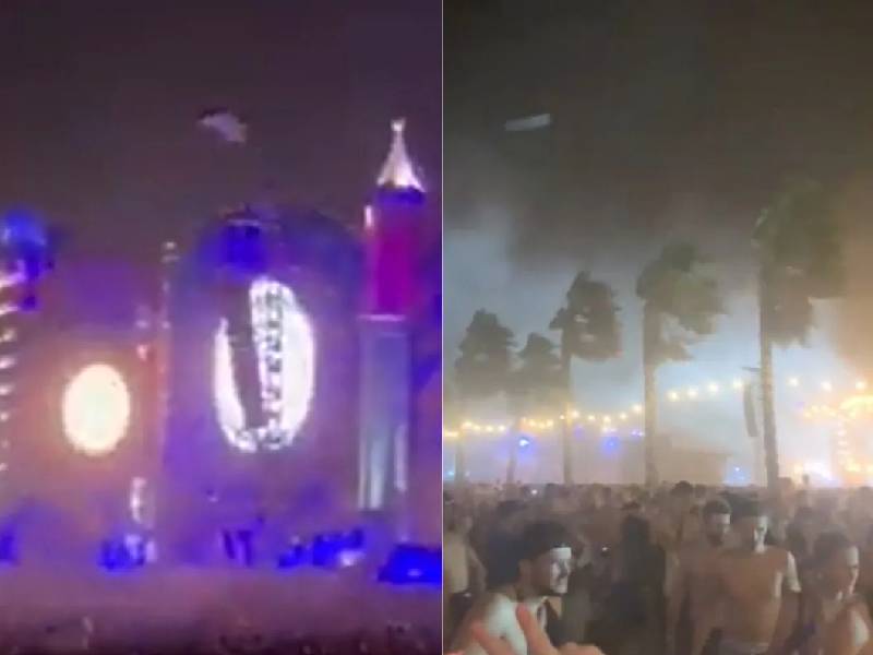Video_ Tormenta deja un muerto y decenas de heridos en festival Medusa