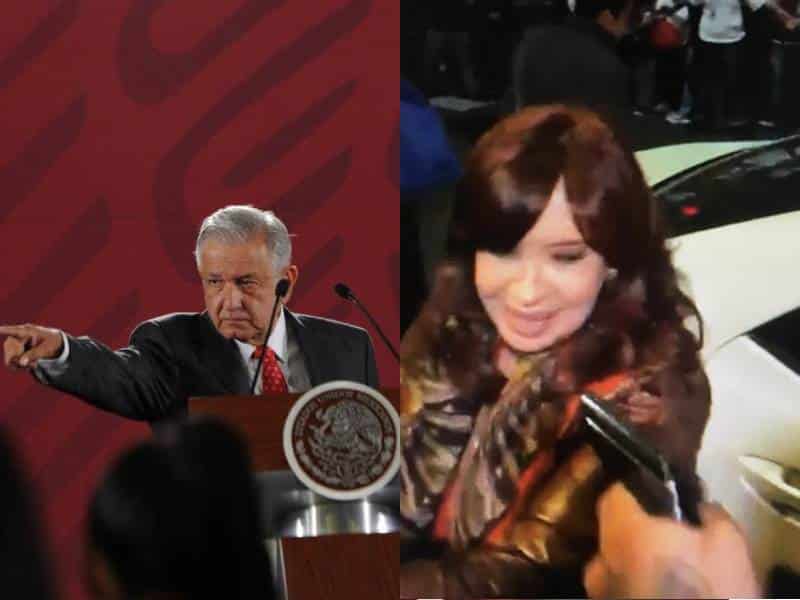 AMLO condena el fallido atentado contra Cristina Fernández de Kichner