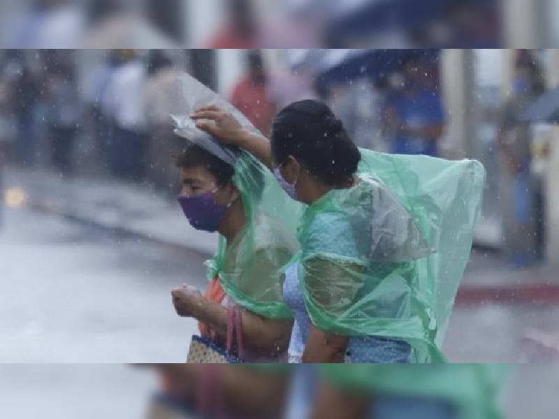 Sábado lluvioso en Campeche