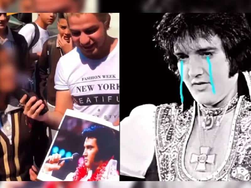 ¡Inesperado! Una joven confunde a Elvis Presley con “Albertano”