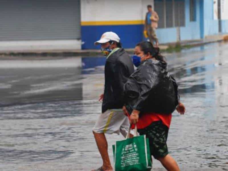 Miércoles con probabilidad de lluvias en Campeche