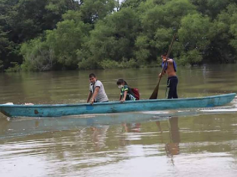 Refuerzan medidas preventivas en río palizadas