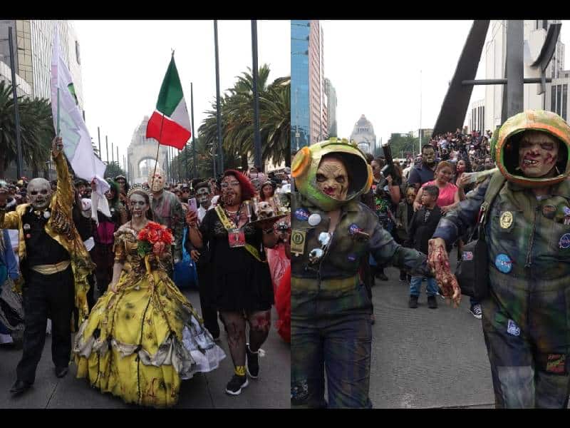 Zombies invaden la Ciudad de México